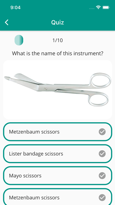 General Surgery Instruments Screenshot