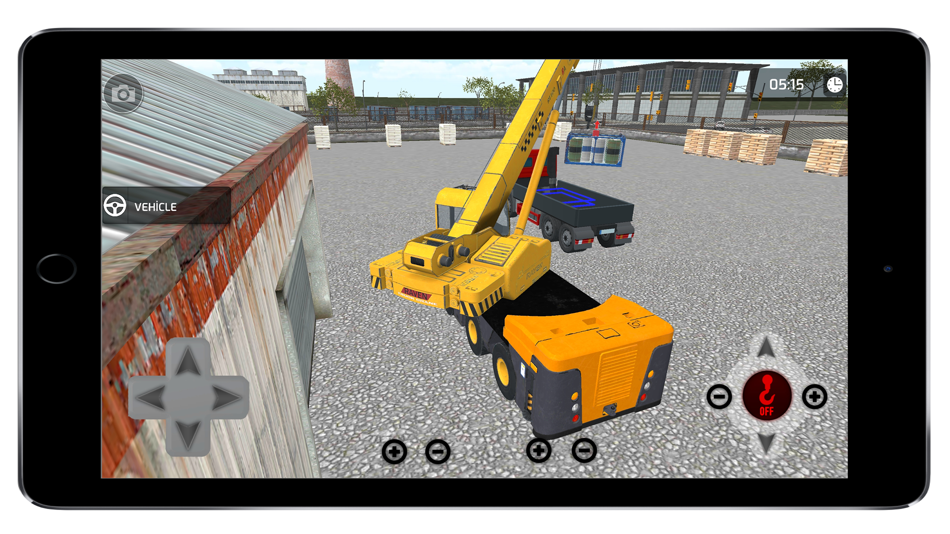 #3. Truck Crane Loader Simulation (iOS) By: Meriç İnternet Teknolojileri A.Ş.