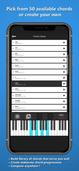 Game screenshot CODA: chord progression tool hack