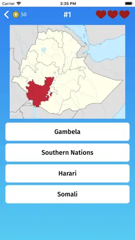 Game screenshot Ethiopia: Provinces Quiz Game apk