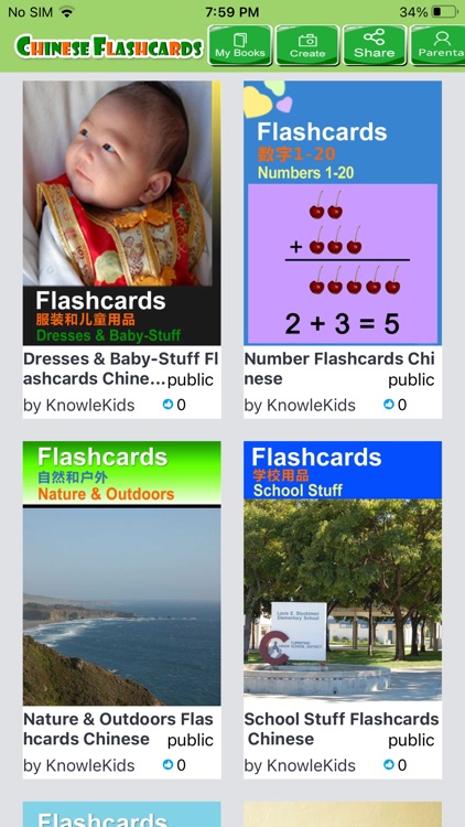 KnowleKids Chinese Flashcards