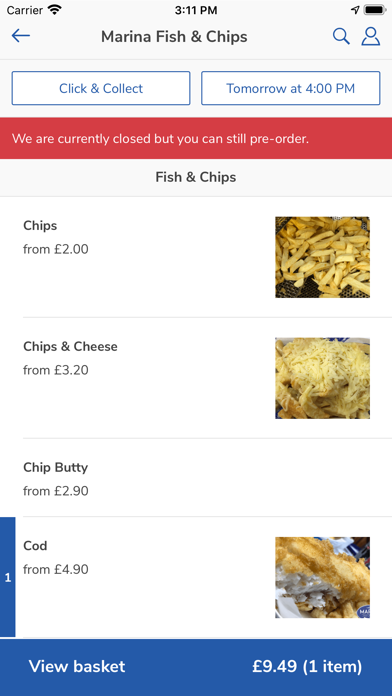 Marina Fish & Chips Screenshot