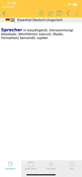 Game screenshot Ungarisch Deutsch Wörterbuch mod apk