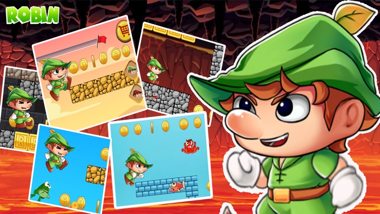 罗宾汉的森林世界-最佳经典平台游戏