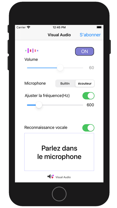Screenshot #1 pour VisualAudio Hearing Aid
