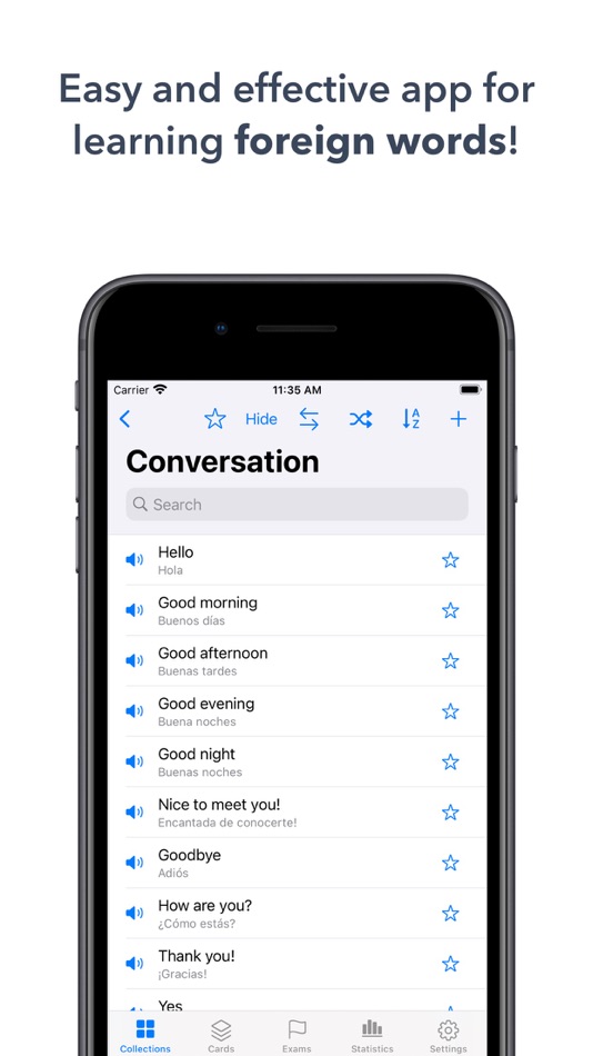 #1. eWords: Learn Foreign Words (iOS) By: Marina Anisovich