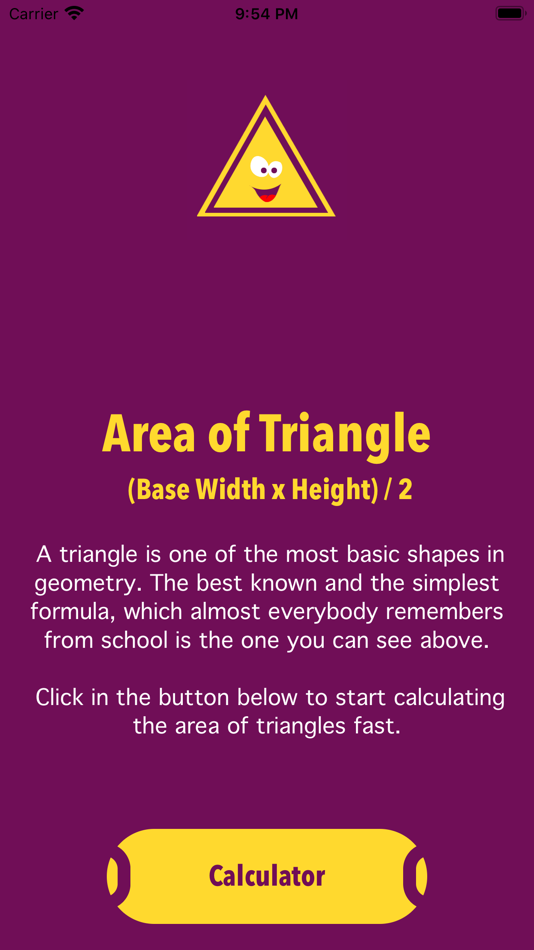 #1. Math: Triangle Area Calculator (iOS) 게시자: Josue Cuginguilua