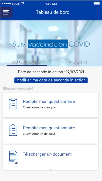 Suivi vaccination Covid