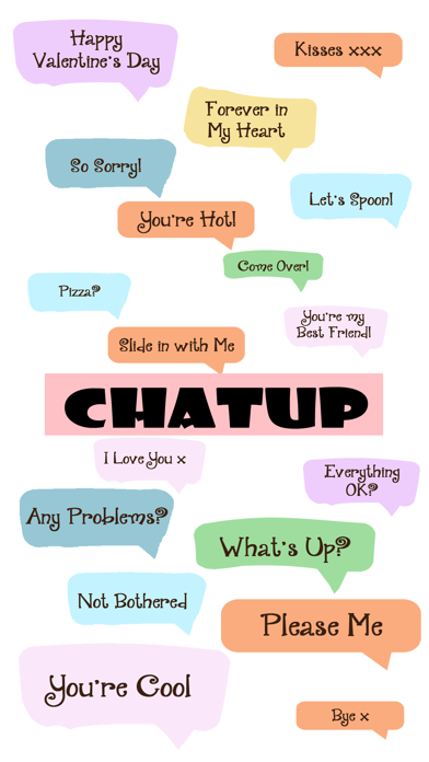 Screenshot #1 pour CHATUP Sticker Pack