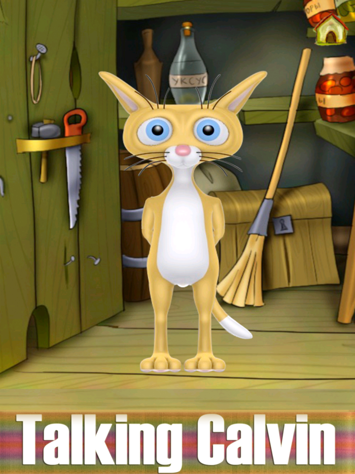 Talking Calvin The Kitty Cat