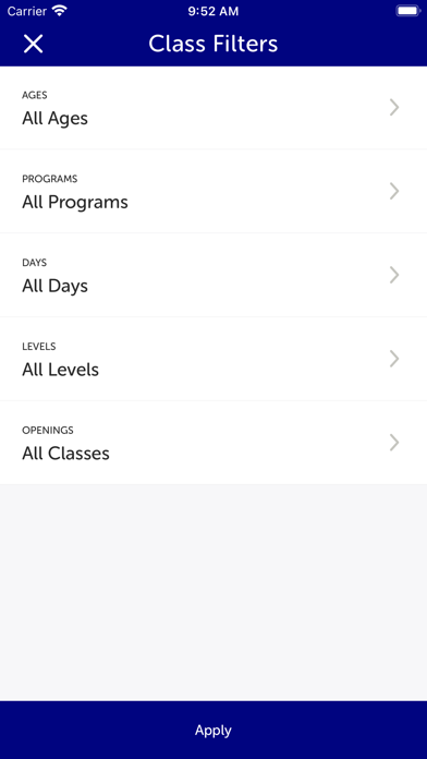 San Diego Gymnastics Screenshot