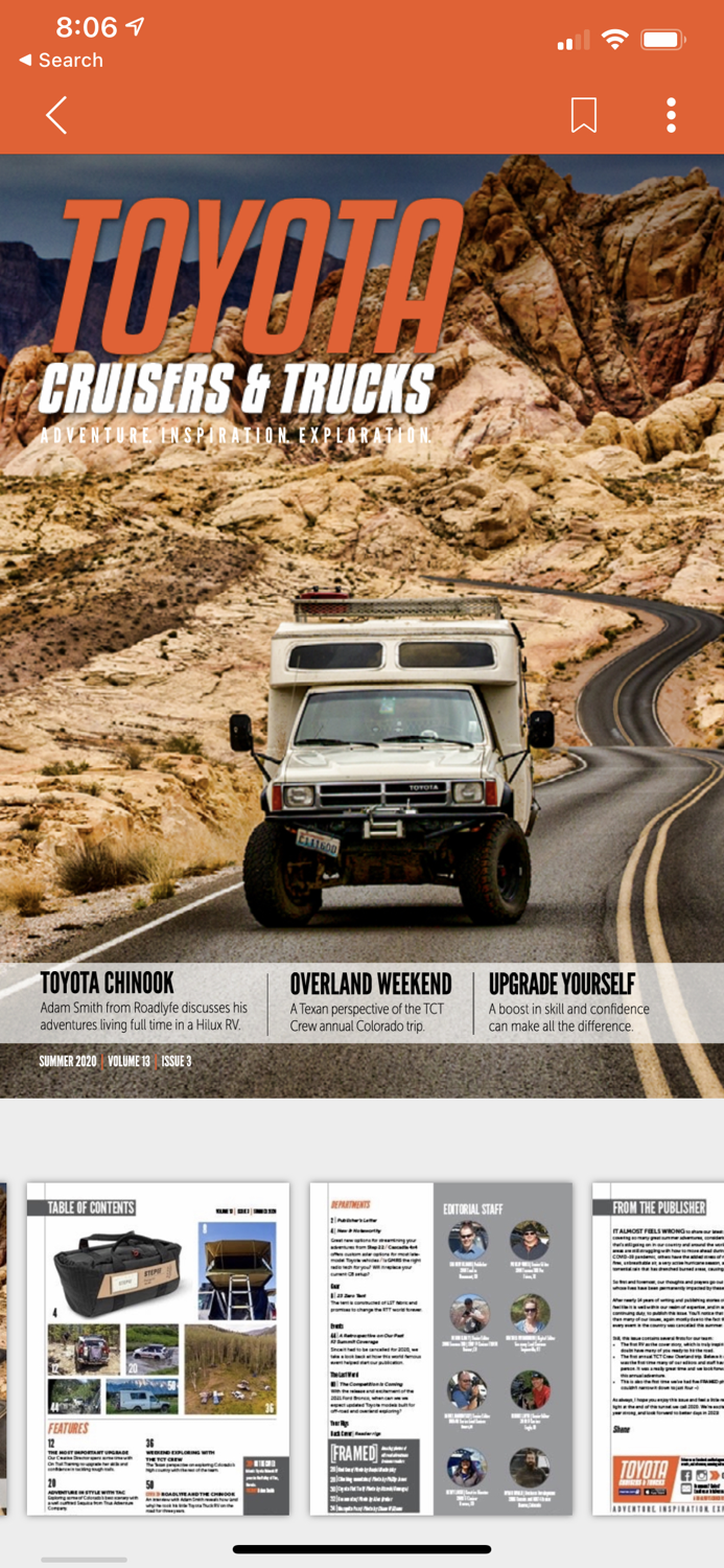 Toyota Cruisers and Trucks