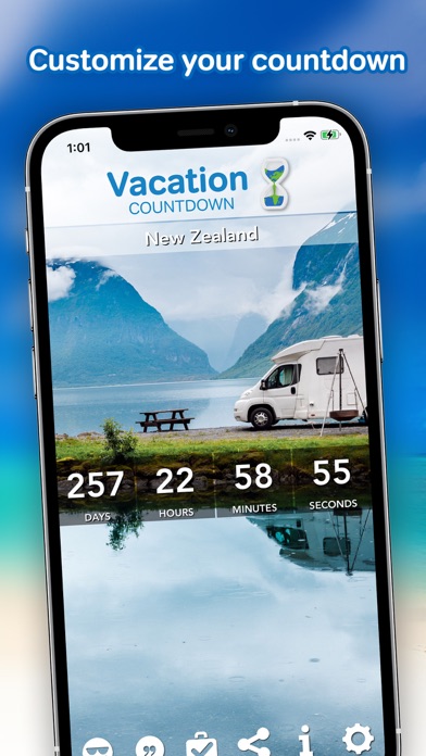 Vacation Countdown Appのおすすめ画像3