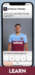 Know Your West Ham screenshot #3 for iPhone