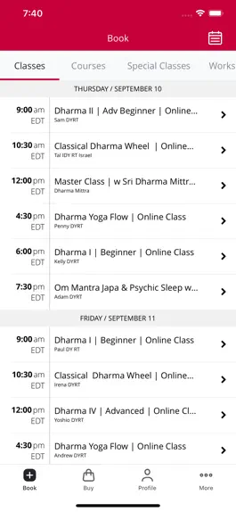 Game screenshot Dharma Yoga Center apk