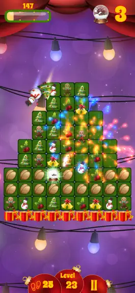 Game screenshot Christmas Match-Three Puzzle apk