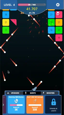 Game screenshot Idle Brick Shooter Tap mod apk