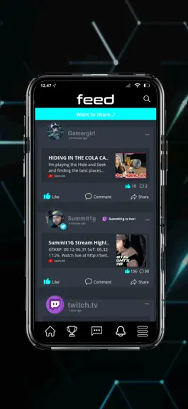 Game screenshot eGamers - eSport made social mod apk
