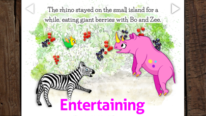 Pink Rhino - Kids Animal Story screenshot 2