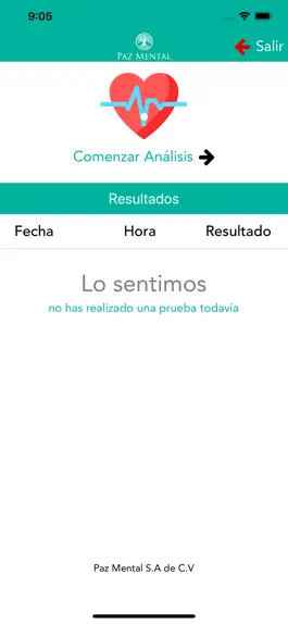 Game screenshot Prueba Voz Paz Mental apk