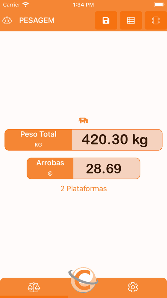 #5. AppCelmi (iOS) 由: Celmi Sistemas de Pesagem Ltda