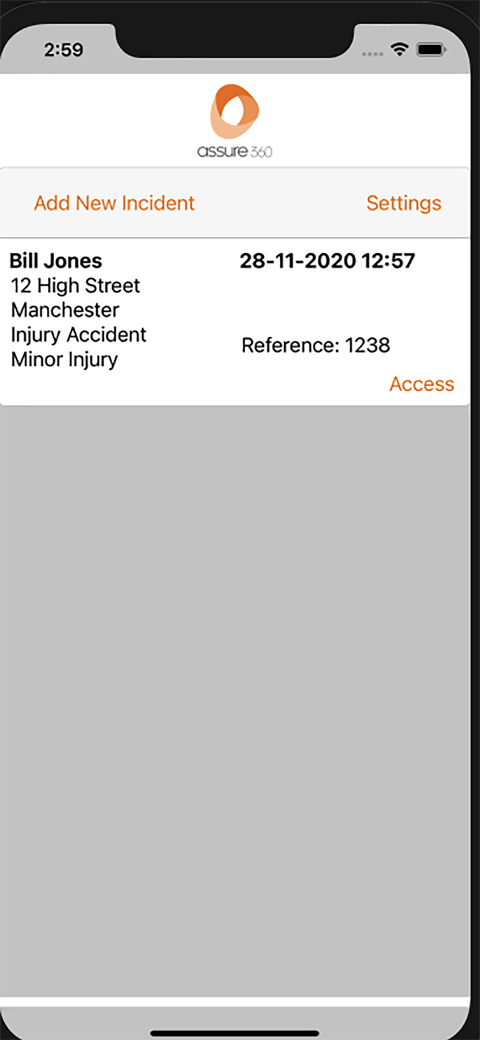 Assure360 Incident 2