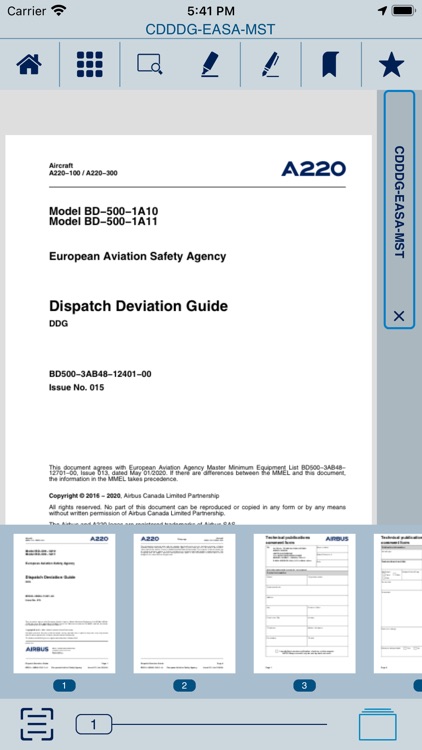 Airbus A220 Flight Deck