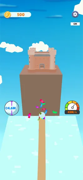 Game screenshot Snowball Roller apk