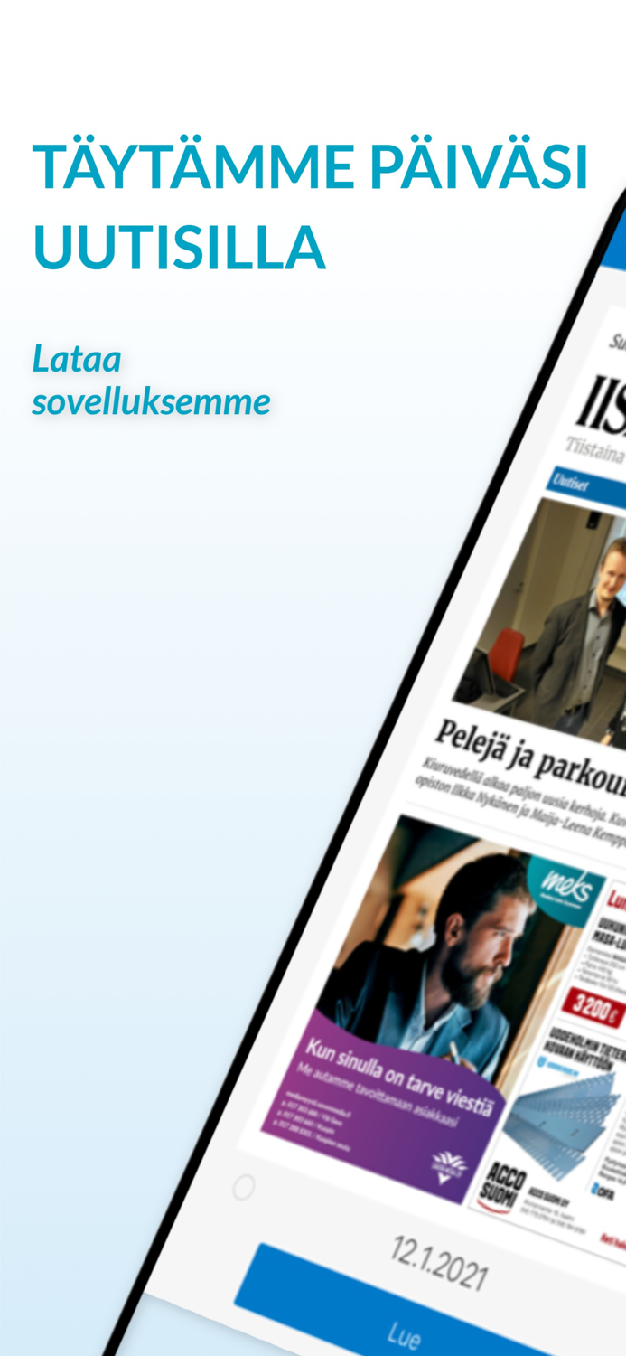 Iisalmen Sanomat päivän lehti