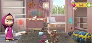 Masha and Bear Clean House screenshot #4 for iPhone