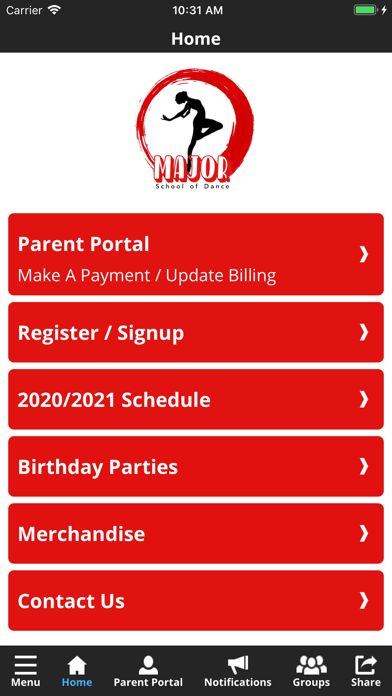 Major School of Dance Screenshot
