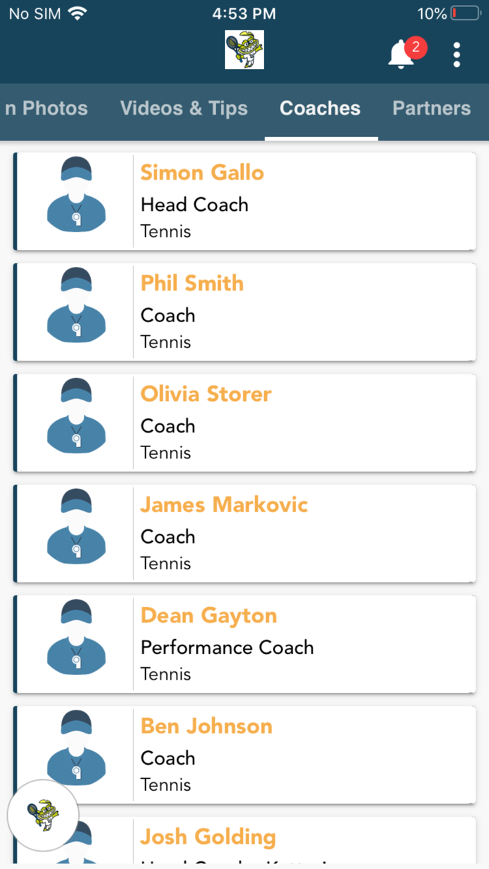 Northampton Tennis Coaching