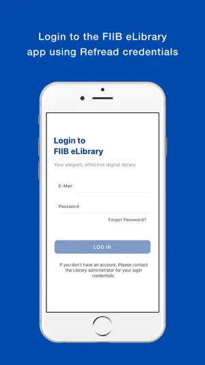 FIIB eLibrary screenshot 1