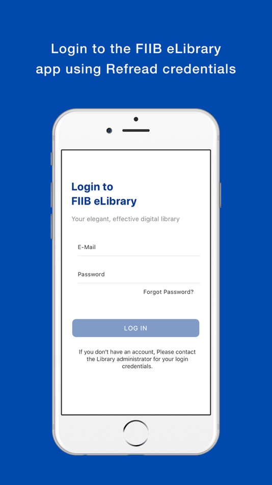 #1. FIIB eLibrary (iOS) 由: Refread Solutions Private Limited