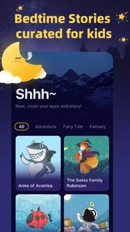 Game screenshot Bedtime Story helps kids sleep hack