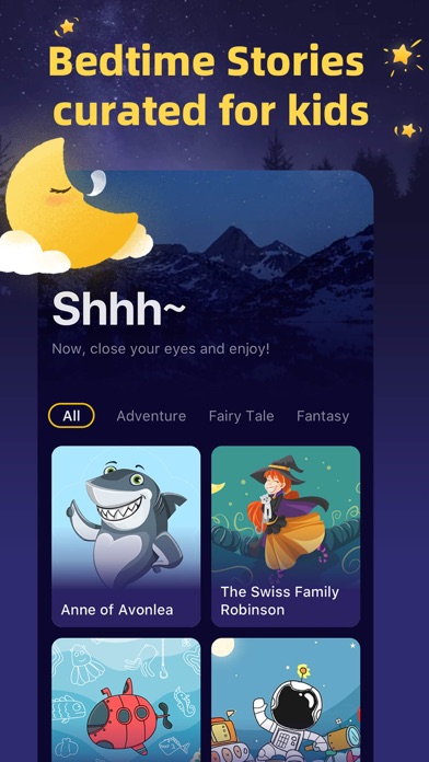 Screenshot #3 pour Bedtime Story helps kids sleep