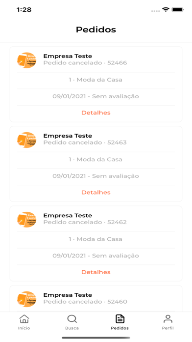 Tánamão Food Screenshot
