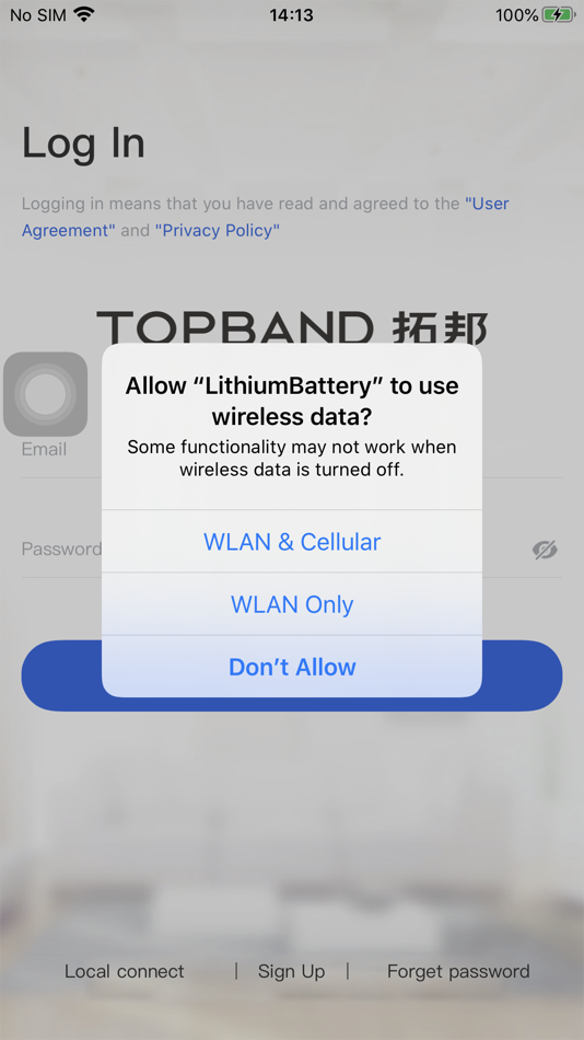 #2. Lithium Battery (iOS) 由: Shenzhen Topband Co.,Ltd