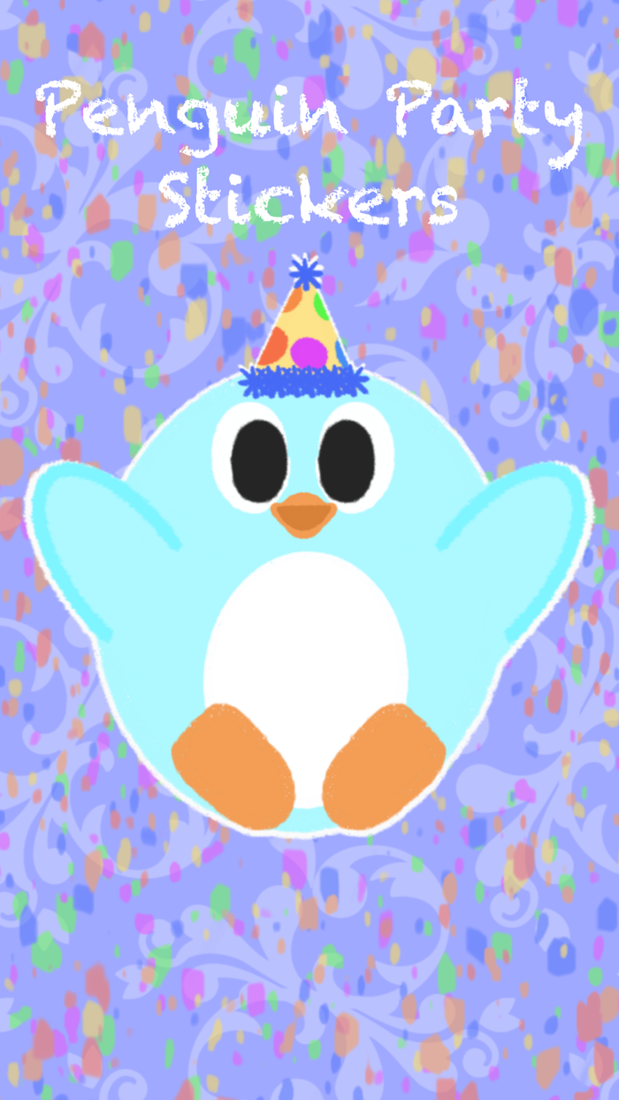 Penguin Party Stickers