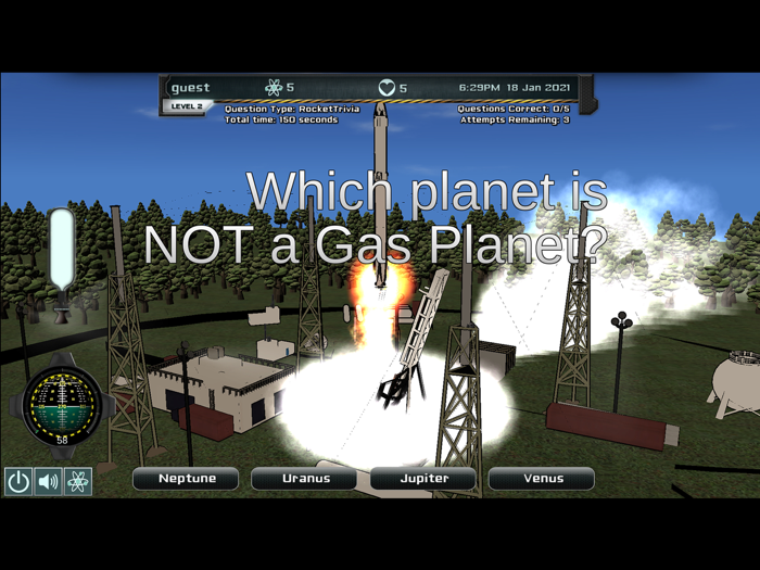 Intergalactic Rocket Trivia