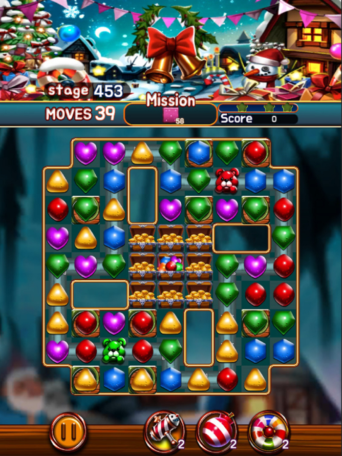 Jewel Snow Puzzle