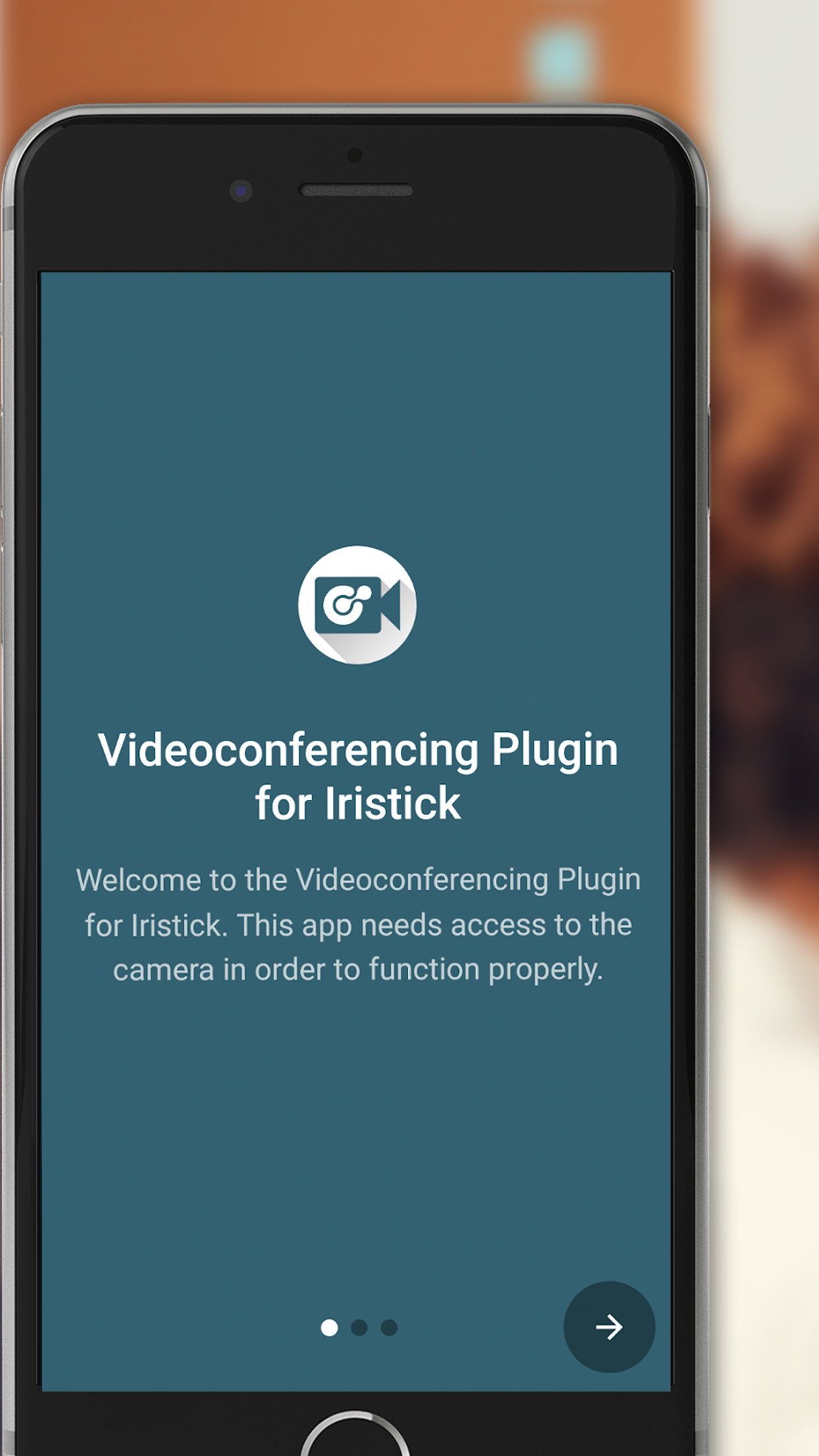 Videoconf Plugin for Iristick