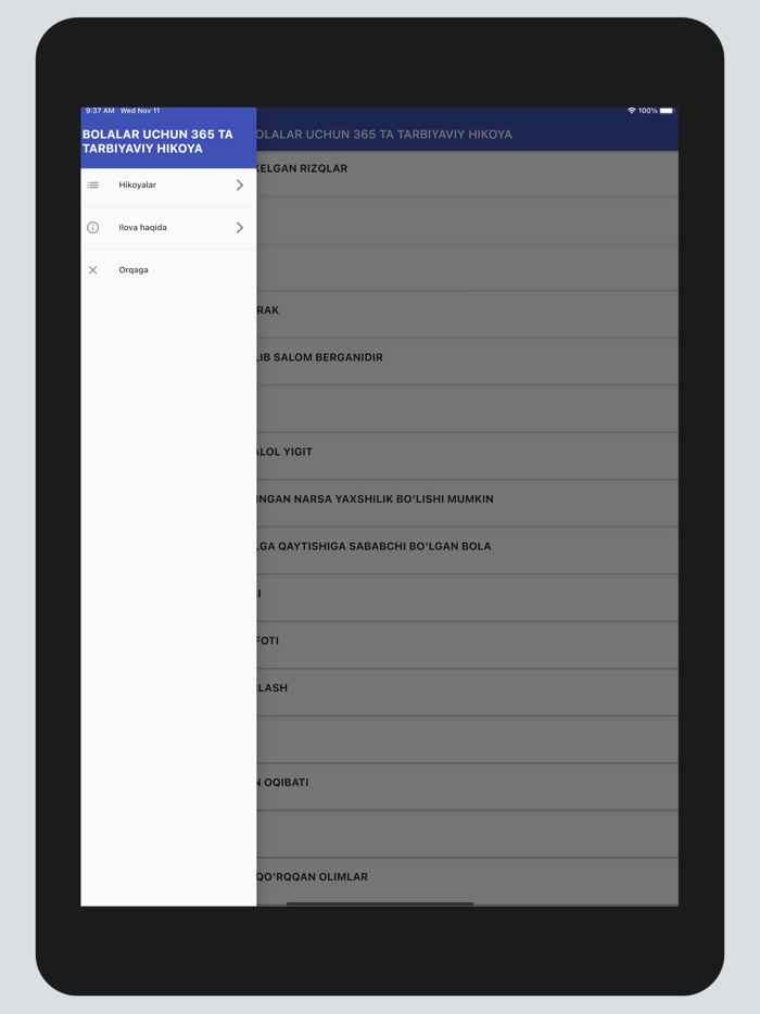 Bolalar uchun hikoyalar