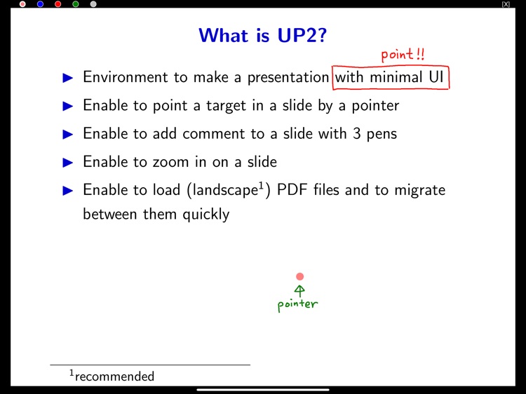 UP2, Unassuming Presentation 2