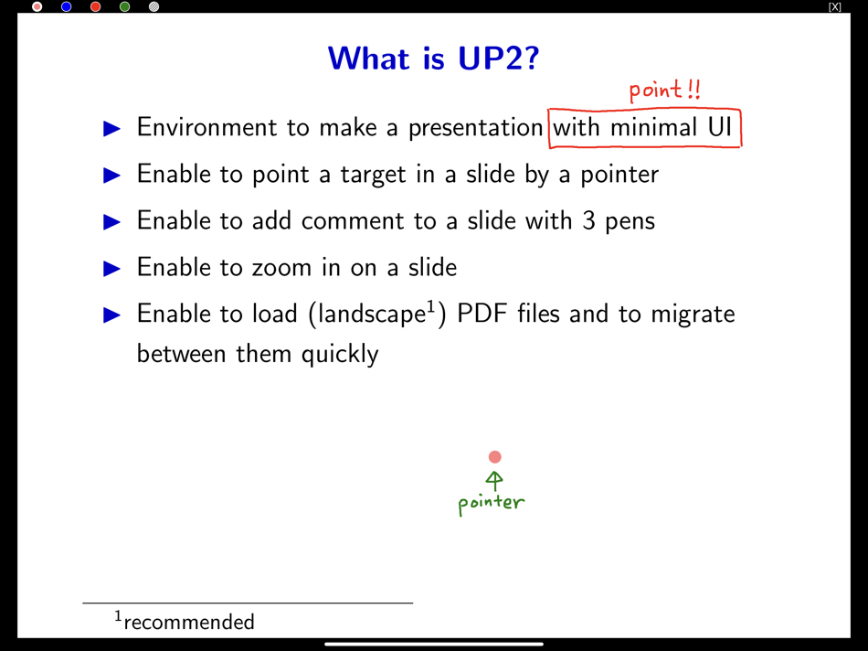 #1. UP2, Unassuming Presentation 2 (iOS) 由: Ayumu Inoue