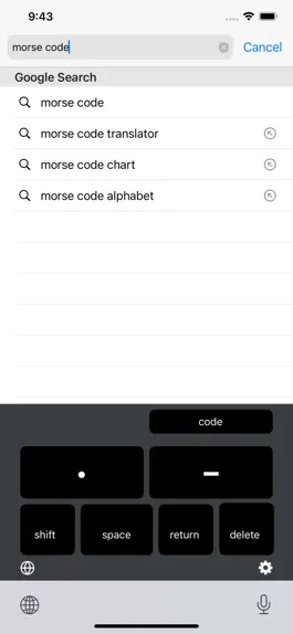 Game screenshot Morse Code Keys apk