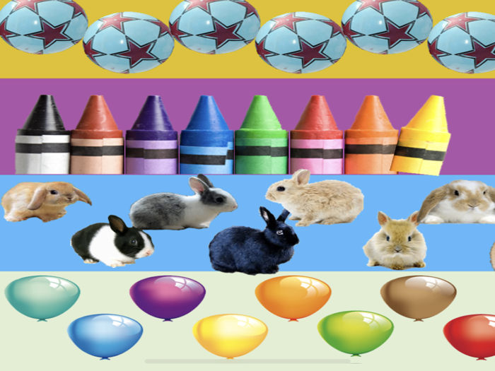 Renkler Şekiller Sayılar