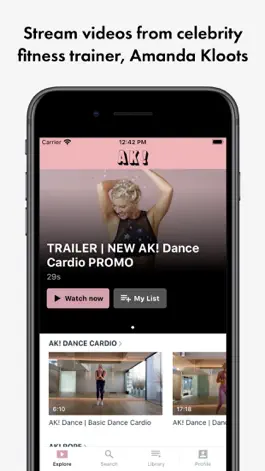 Game screenshot Amanda Kloots Fitness apk