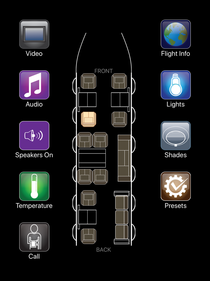 Gulfstream Cabin Control