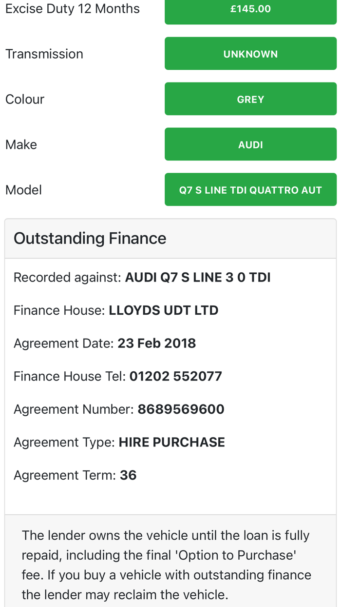 Car Historian - Car Check App
